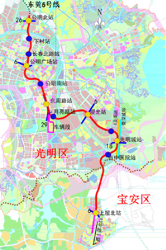 图一:深圳市城市轨道交通13号线二期工程全貌.png 图一:深圳市城市轨道交通13号线二期工程全貌.png