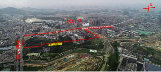 图二:中建地下空间有限公司承建部分地理位置示意图.png 图二:中建地下空间有限公司承建部分地理位置示意图.png